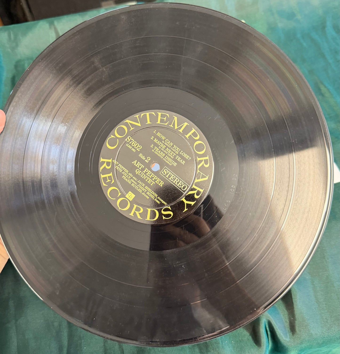 Art Pepper - Smack Up 1st Stereo Press 1962 Contemporary