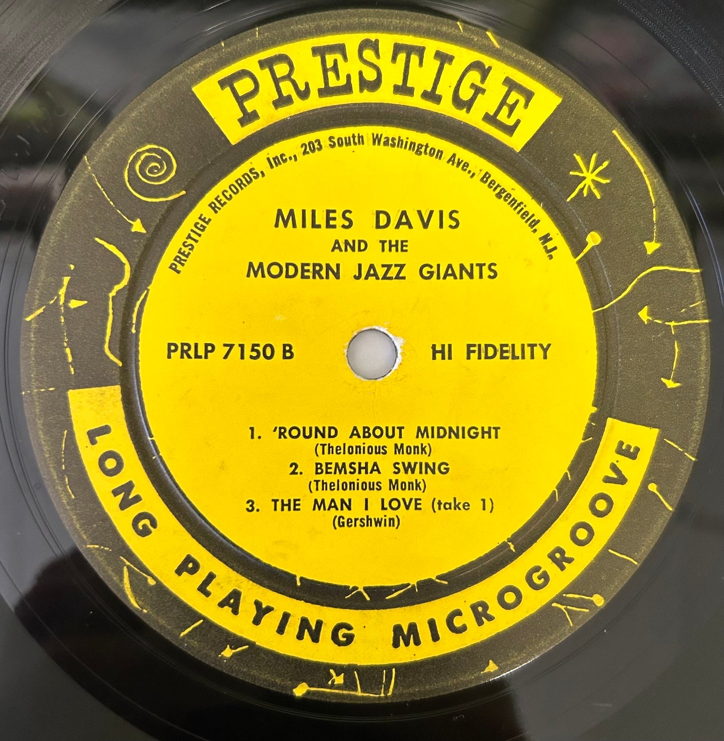 Miles Davis - And The Modern Jazz Giants 1st Press 1959 Prestige Fireworks