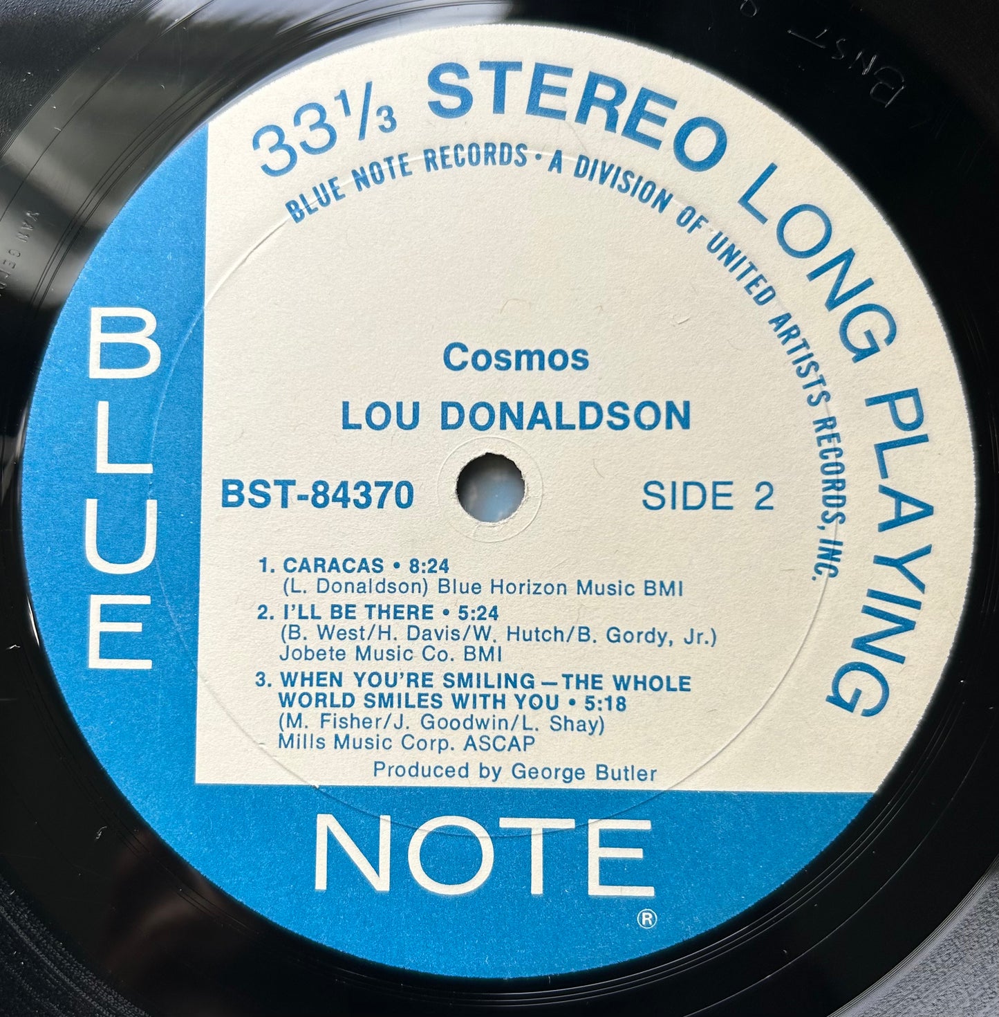 Lou Donaldson - Cosmos 1st Press 1971 Blue Note Jazz-Funk Van Gelder