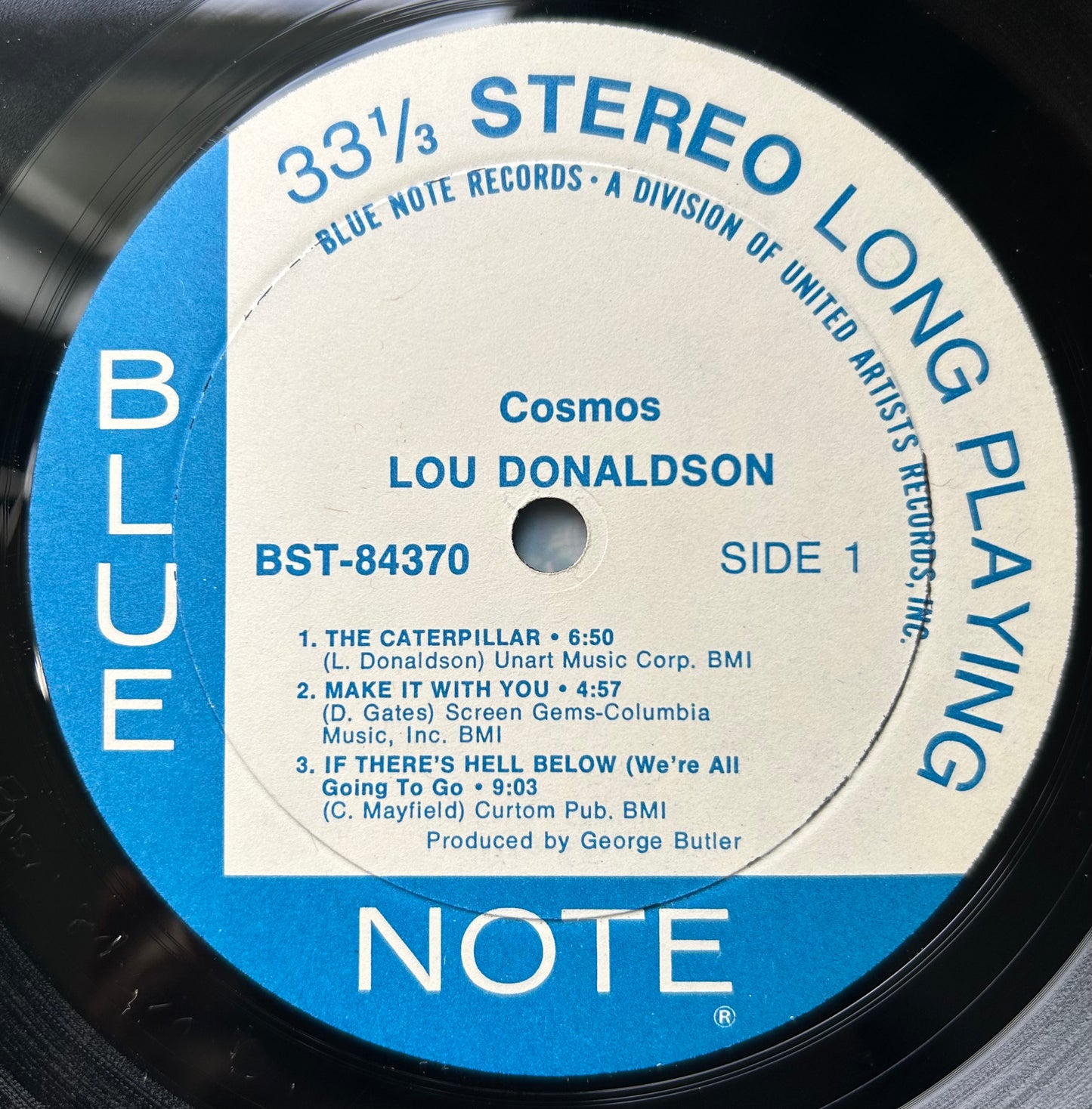 Lou Donaldson - Cosmos 1st Press 1971 Blue Note Jazz-Funk Van Gelder