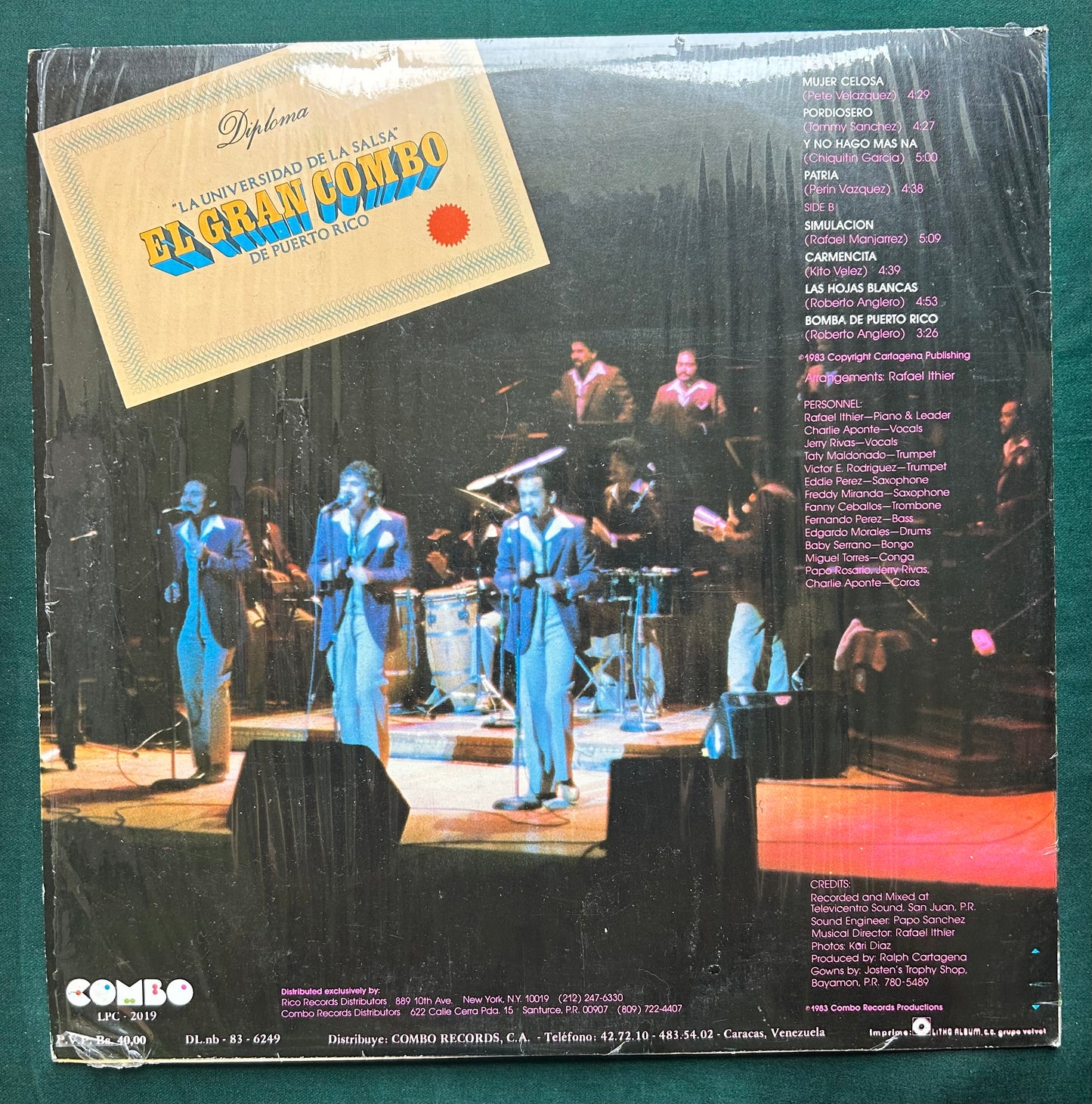 El Gran Combo - La Universidad De La Salsa 1983 Venezuelan Press Salsa