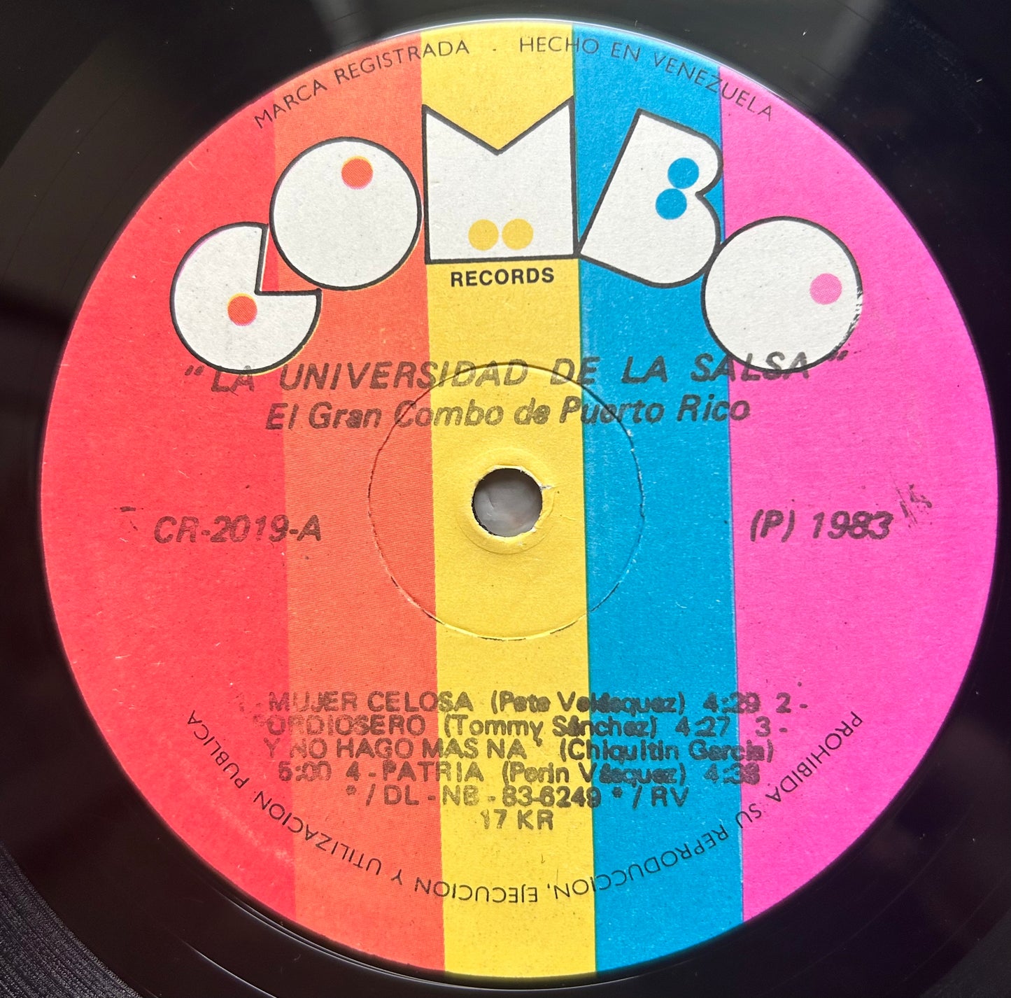 El Gran Combo - La Universidad De La Salsa 1983 Venezuelan Press Salsa