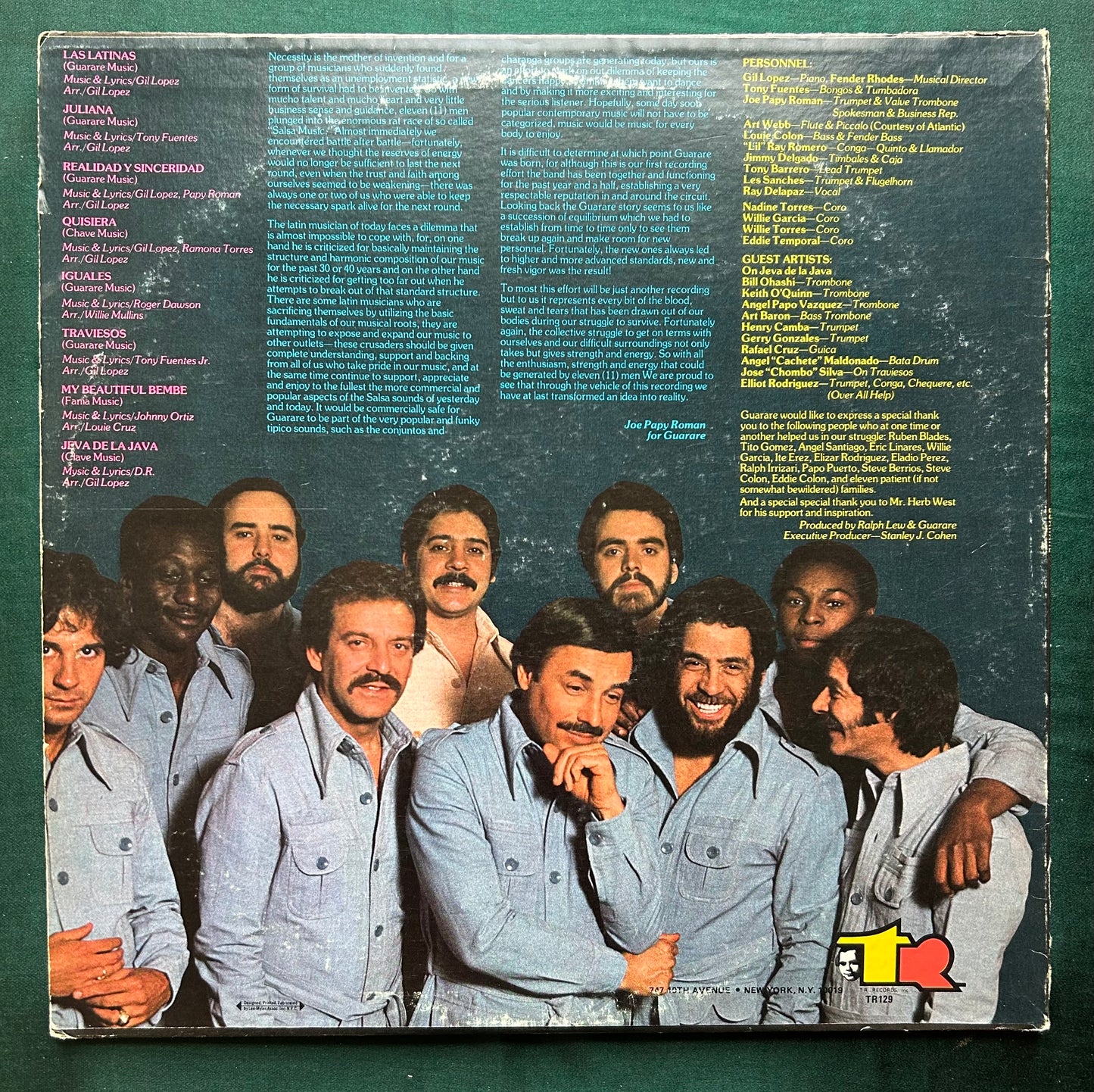 Guarare - Guarare 1977 TR Records Salsa