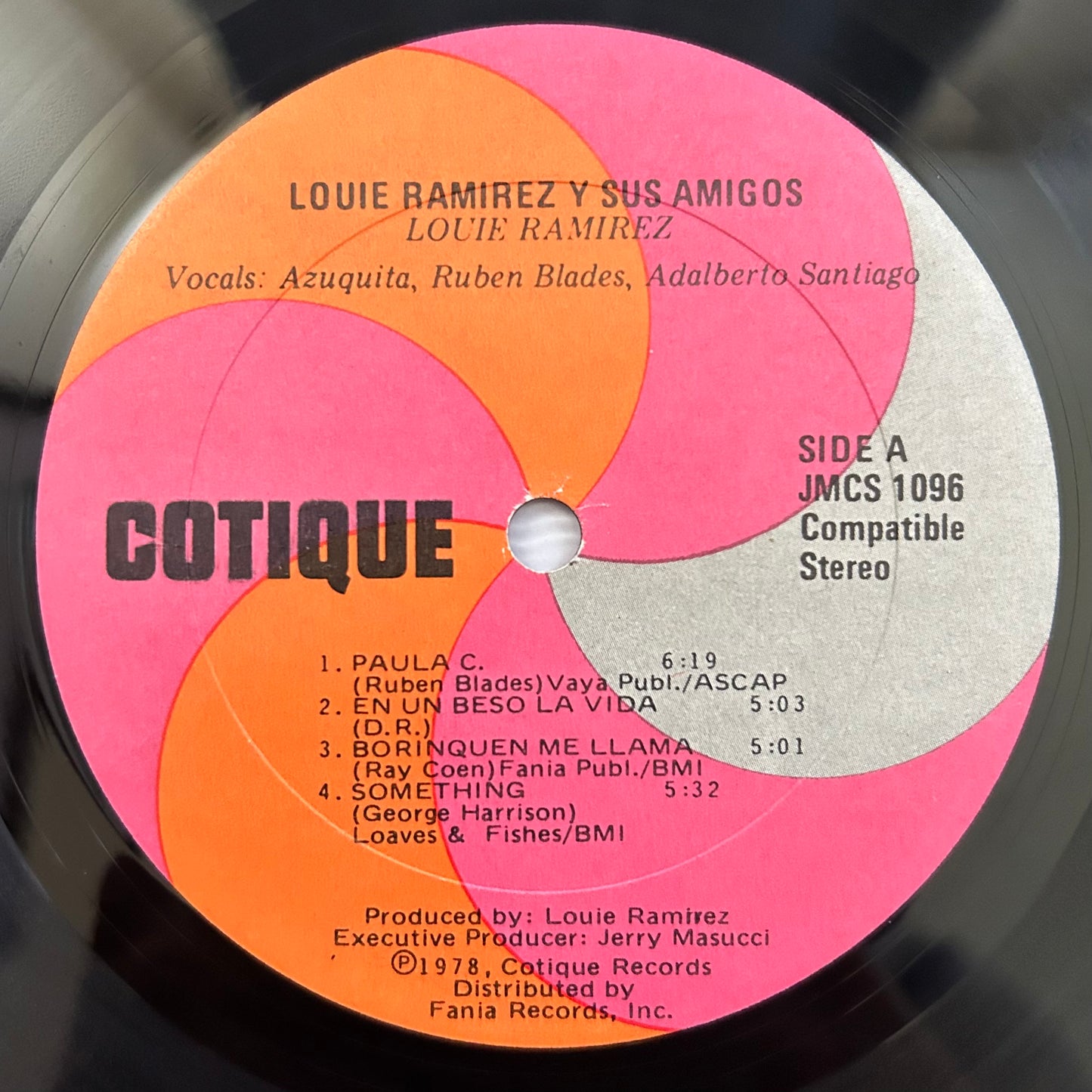 Louie Ramirez y Sus Amigos 1st Press Cotique 1978 Salsa/Latin Jazz