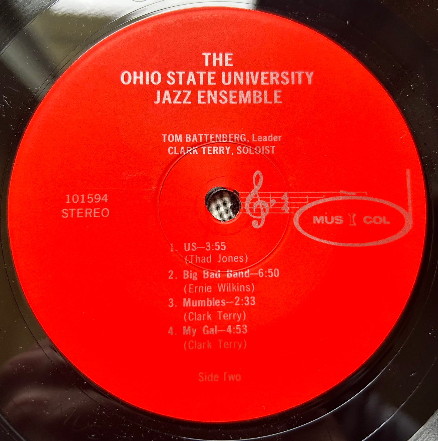 Ohio State University Jazz Ensemble - Clark Terry Private Press College Jazz