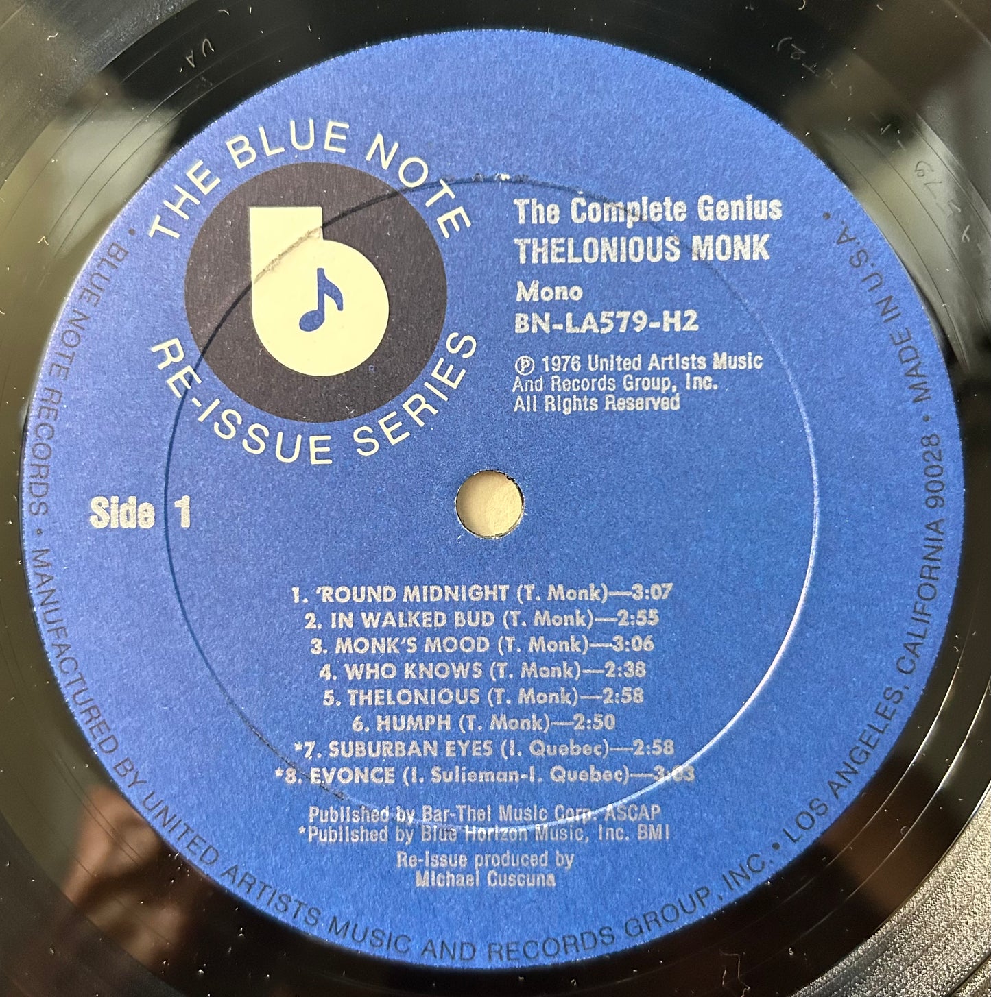 Thelonious Monk - The Complete Genius 1976 Blue Note Re-Issue Series Comp