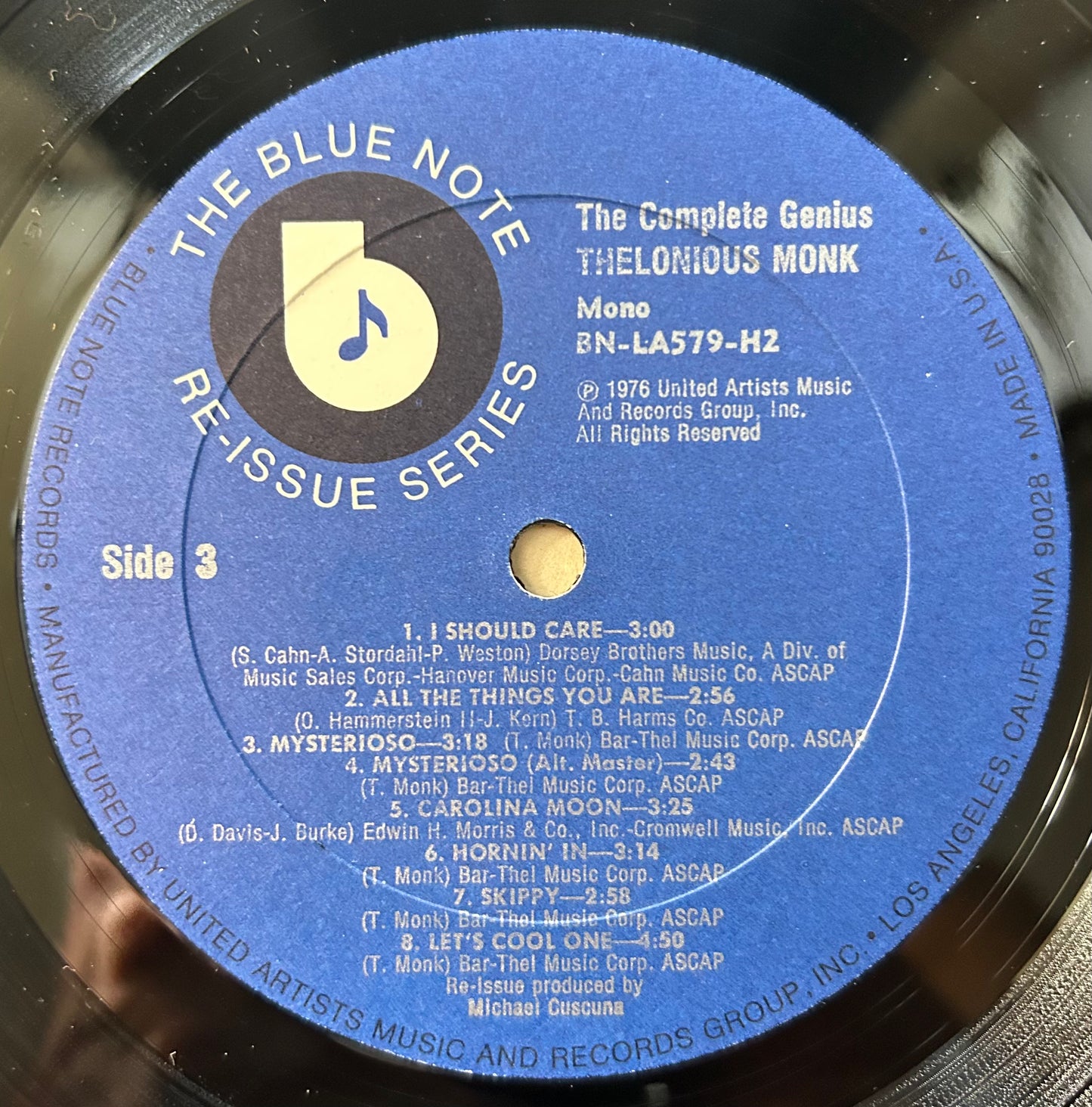 Thelonious Monk - The Complete Genius 1976 Blue Note Re-Issue Series Comp