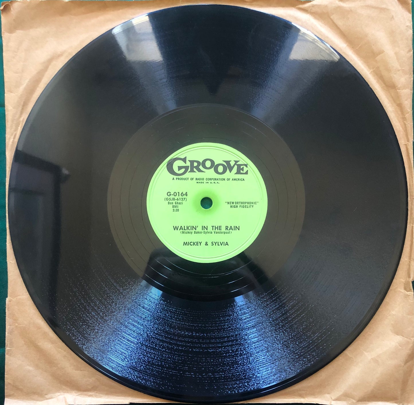 Mickey & Sylvia - No Good Lover / Walkin' In The Rain Groove Rock & Roll 78