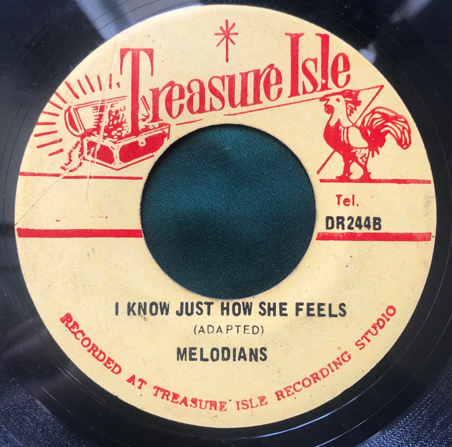 Melodians - I Caught You / I Know Just How She Feels Treasure Isle Rocksteady 45