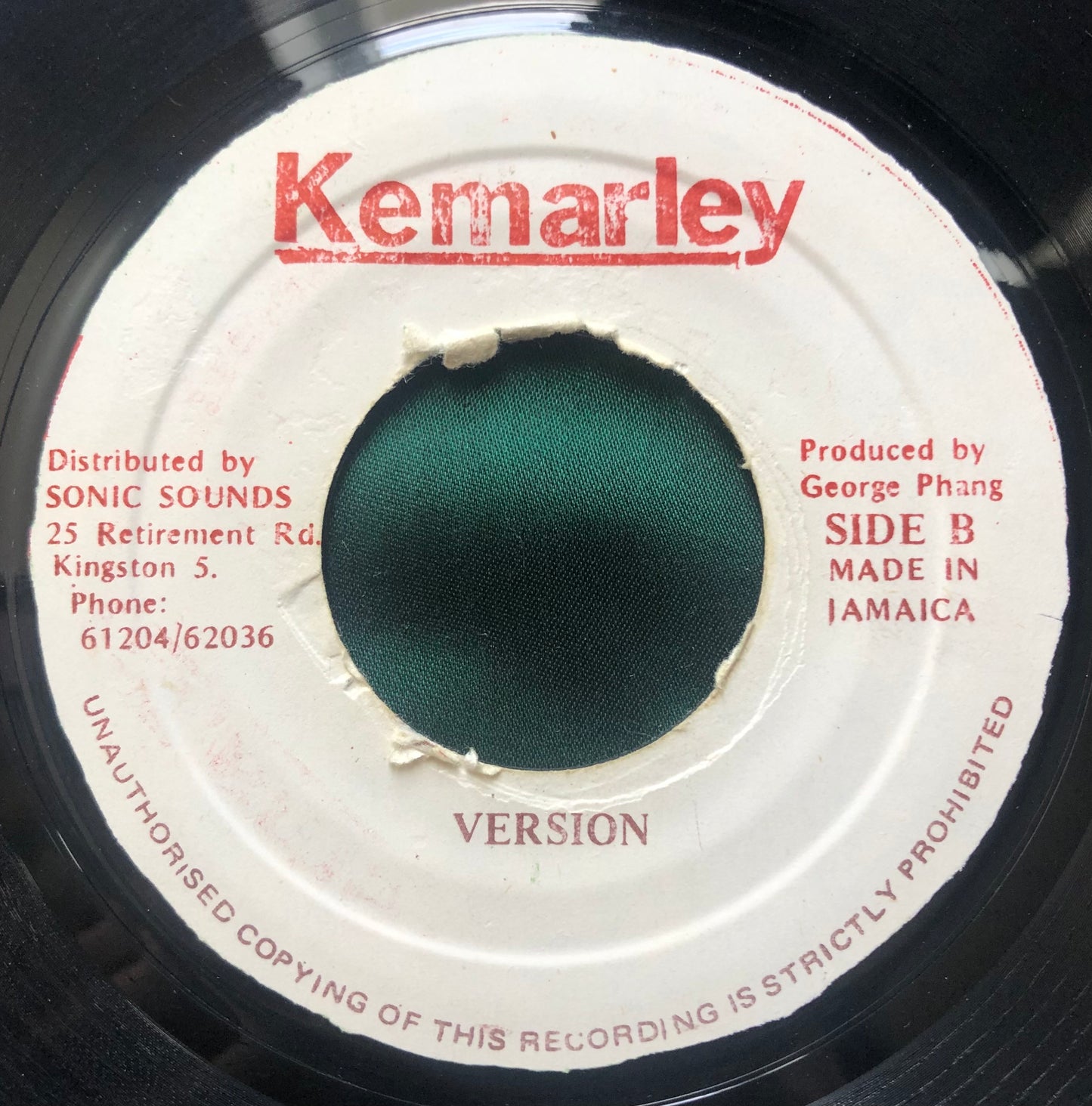 Big Youth/Half Pint - Marcus Did Warn Them 1986 Jamaican Press Reggae