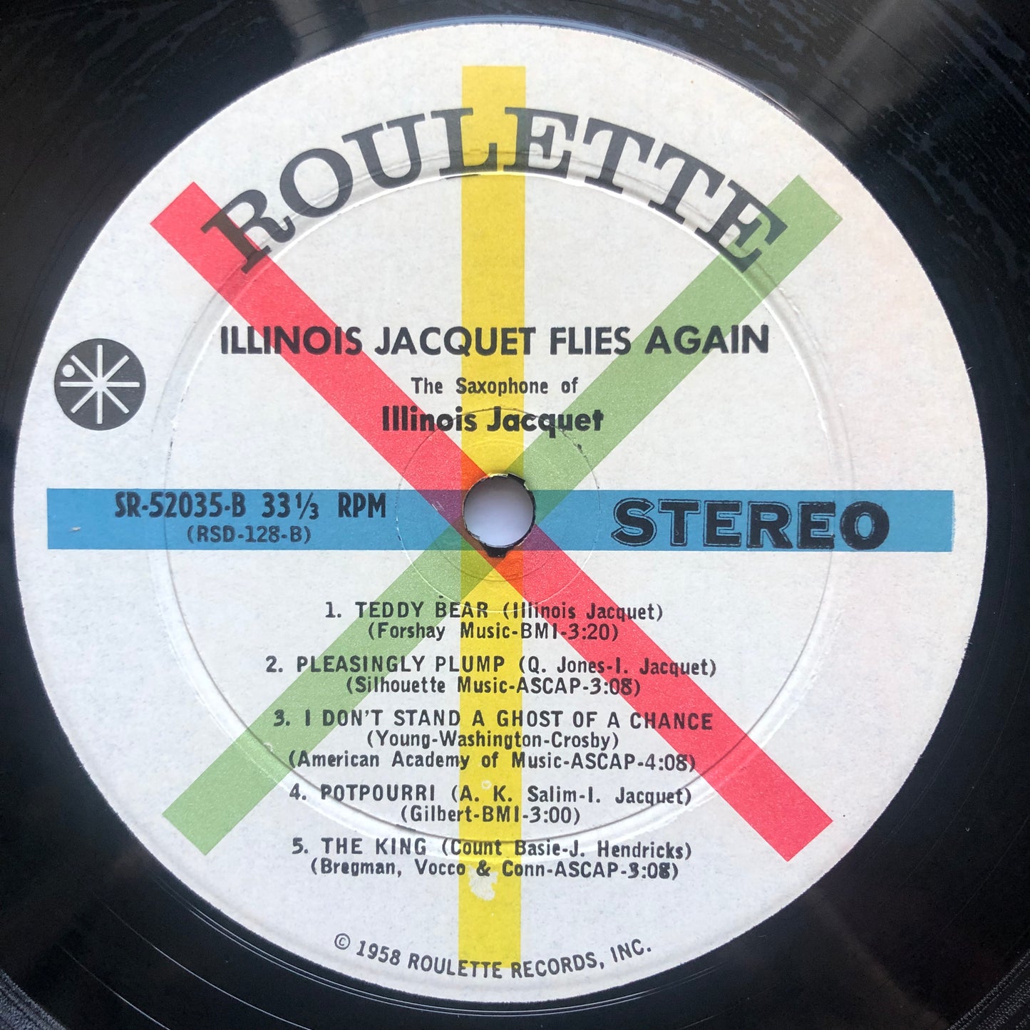 Illinois Jacquet - Flies Again 1959 Roulette Stereo