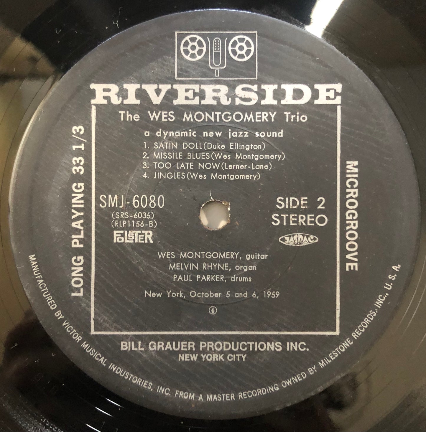 Wes Montgomery - The Wes Montgomery Trio 1975 Japanese Press