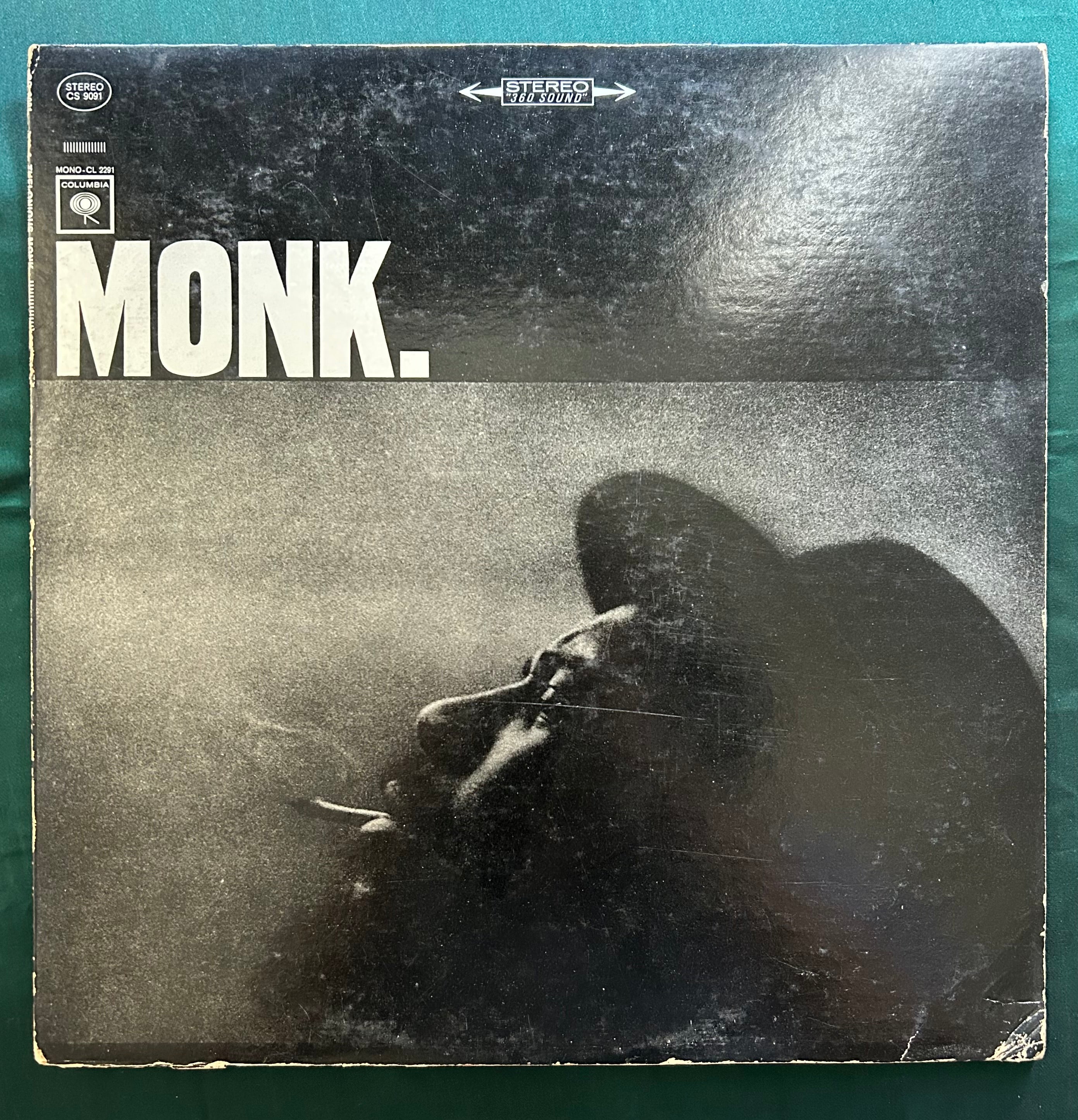 Thelonious Monk - Monk. 1965 1st Stereo Press Columbia 2-Eye