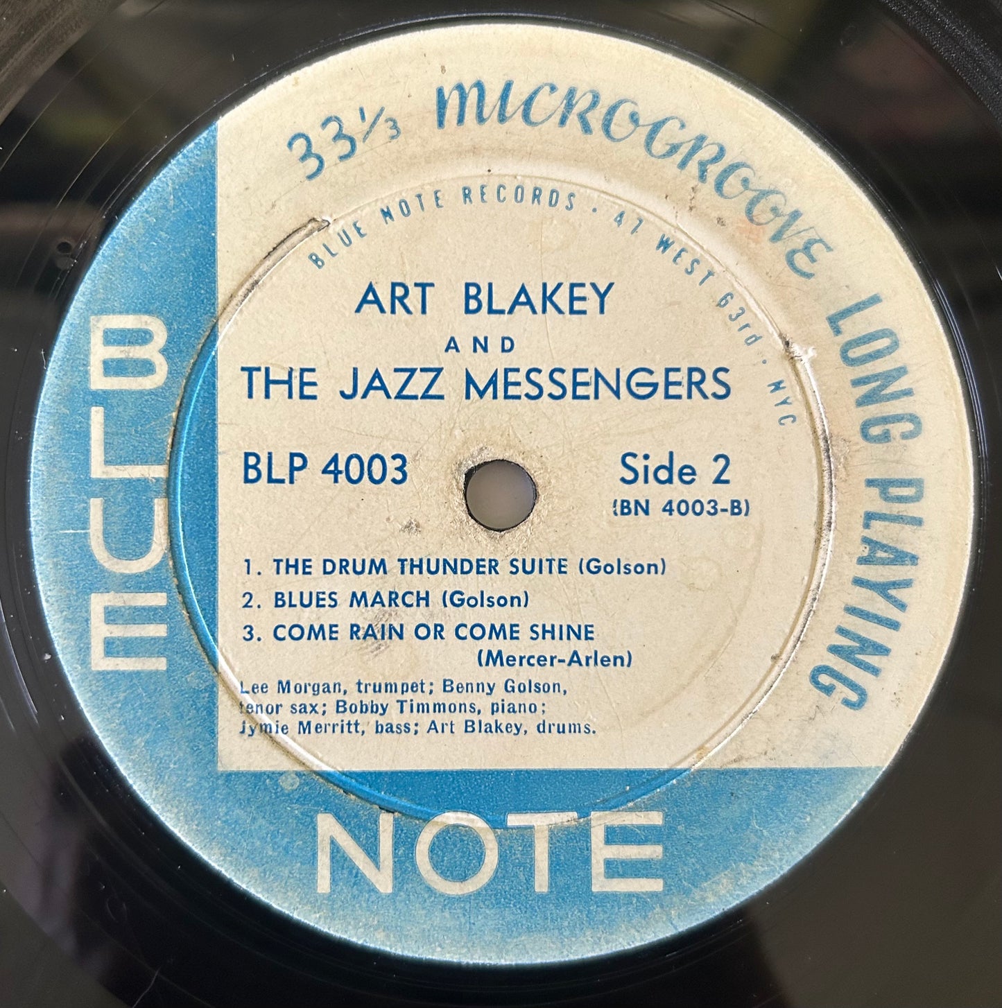 Art Blakey And The Jazz Messengers - Moanin 1st Press Blue Note 1958