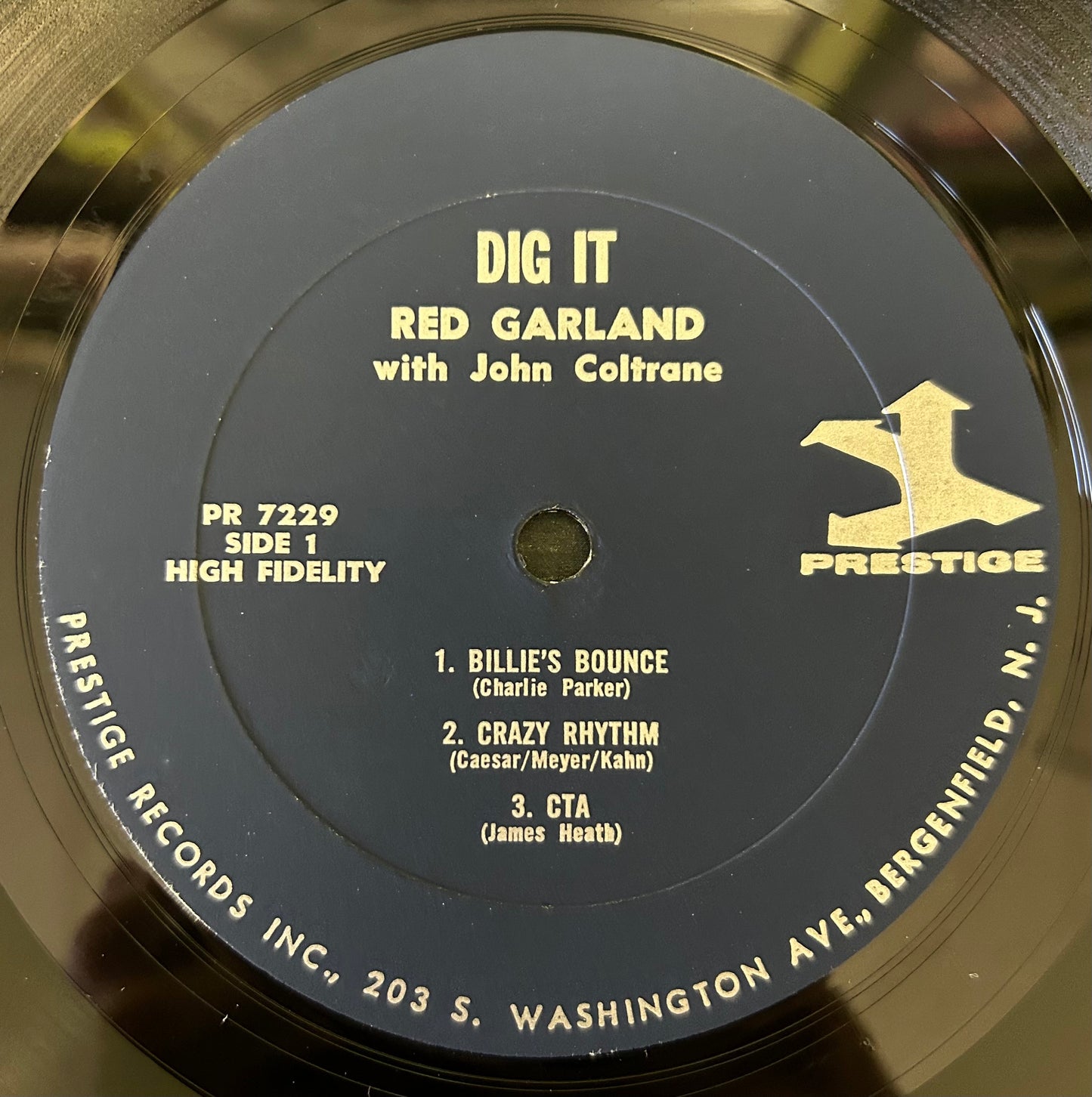 Red Garland Quintet- Dig It! 1964 Blue Trident Mono Repress