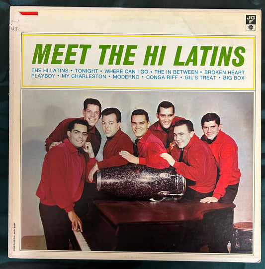 Meet The Hi Latins 1st Press 1966 JGF Rare Private Label Salsa