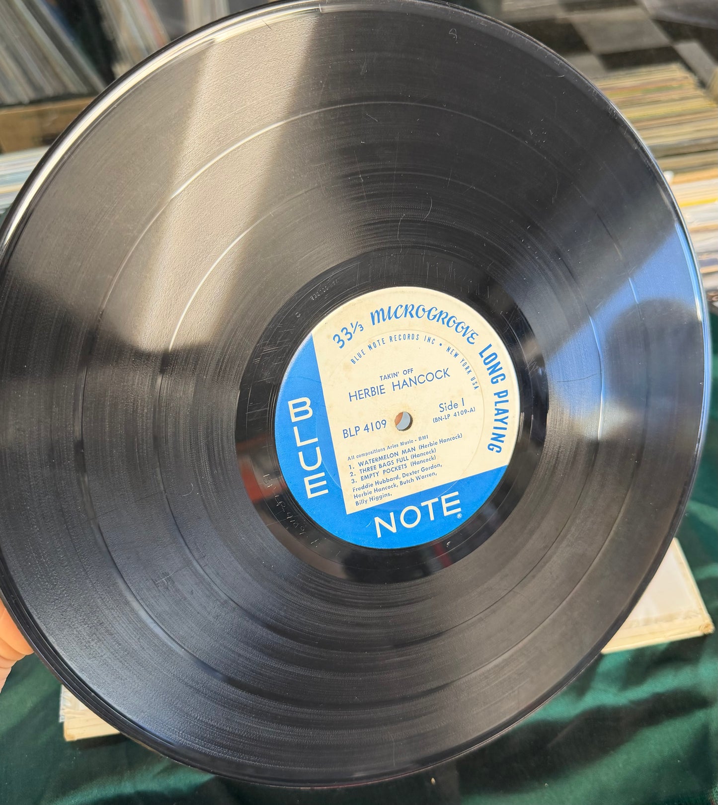 Herbie Hancock - Takin' Off 1st Mono Press Blue Note 1962 "P"/RVG