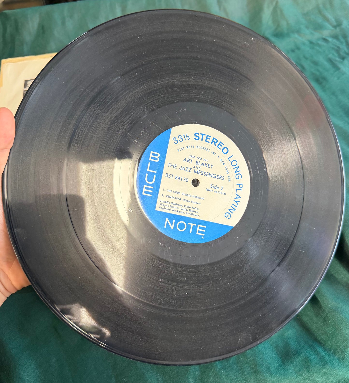 Art Blakey & The Jazz Messengers - Free For All 1st Stereo Press 1965 Blue Note