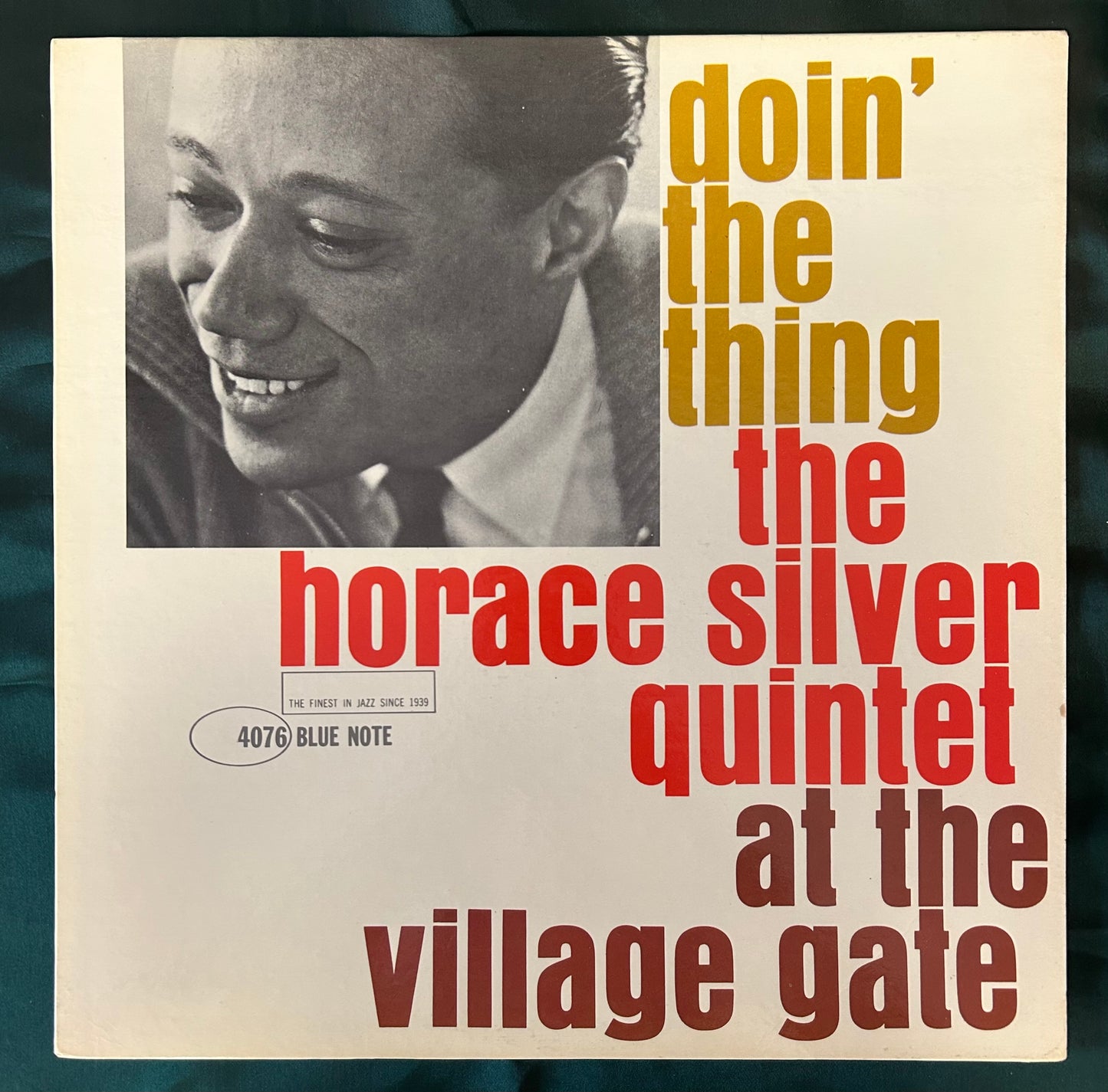 Horace Silver - Doin' The Thing 1st Mono Press 1961 Blue Note