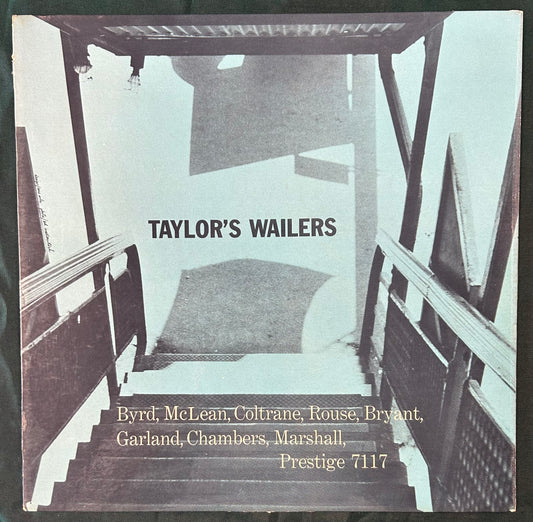 Art Taylor - Taylor’s Wailers 1st Press Mono 1957 Prestige NY Label DG