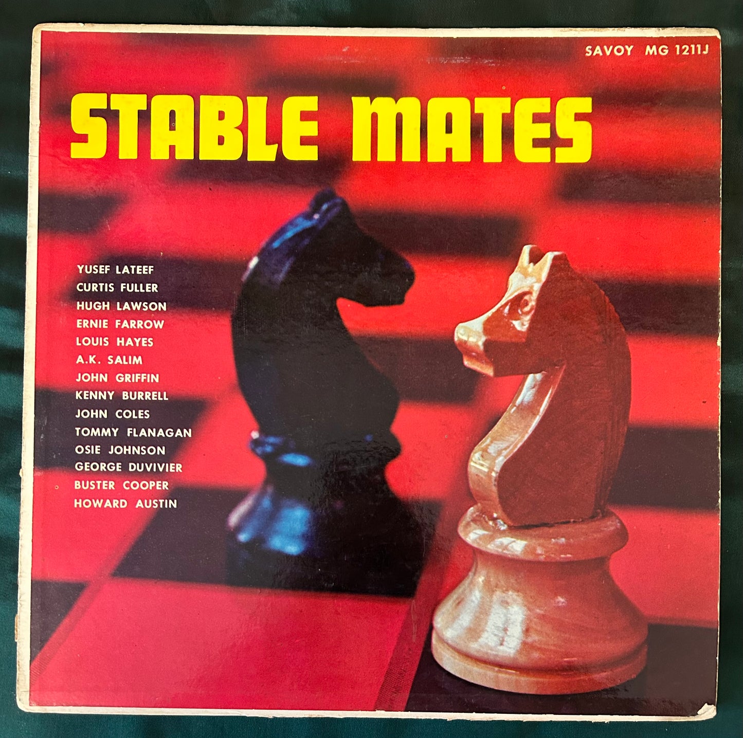 Yusef Lateef / A.K. Salim - Stable Mates 1st Mono Press 1957 Savoy