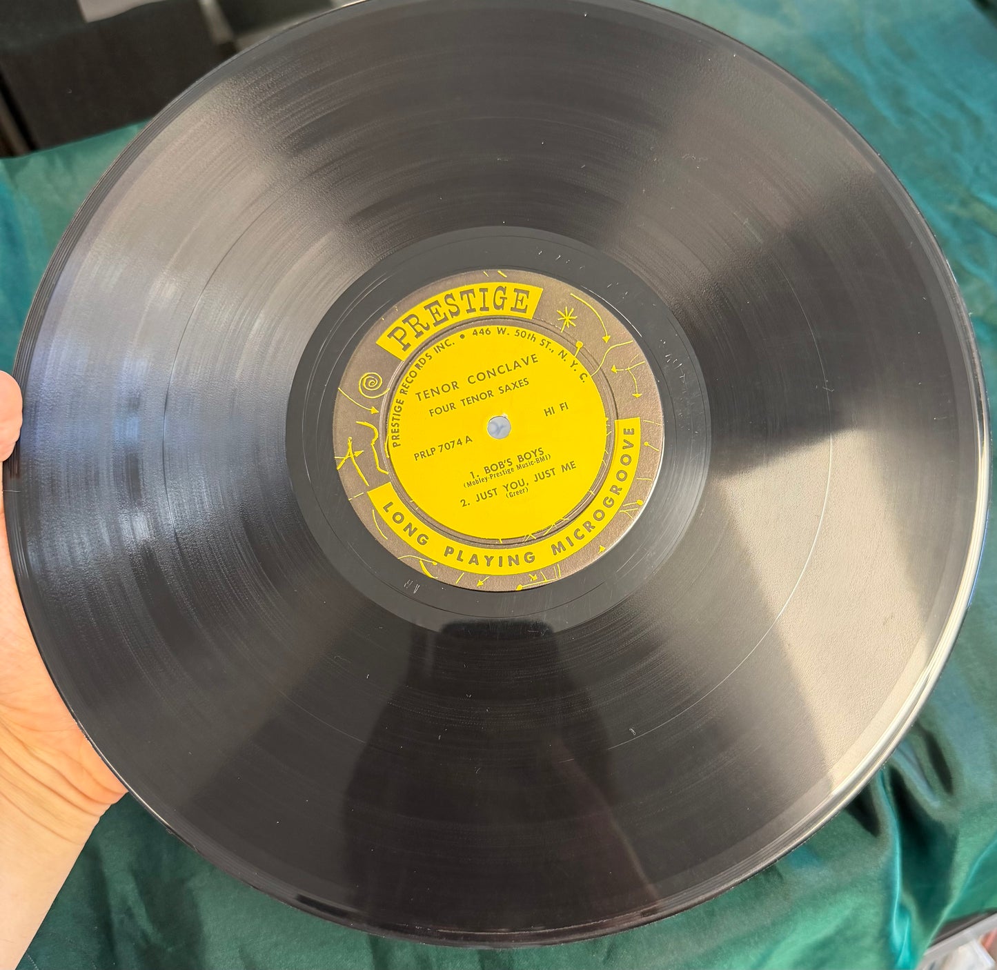 Hank Mobley / Cohn / Coltrane / Sims - Tenor Conclave 1st Press 1957 Prestige 50th St. Fireworks.