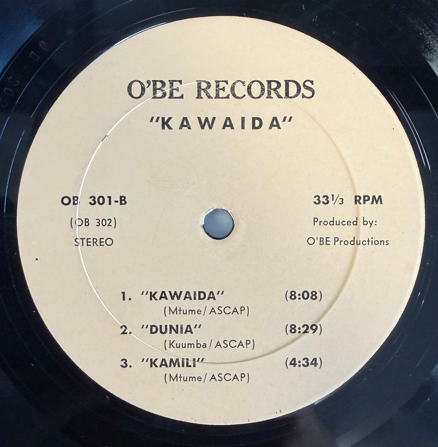 Albert Toudie Heath - Kawaida 1st Press 1970 Private Press Spiritual Jazz w/ Herbie Hancock