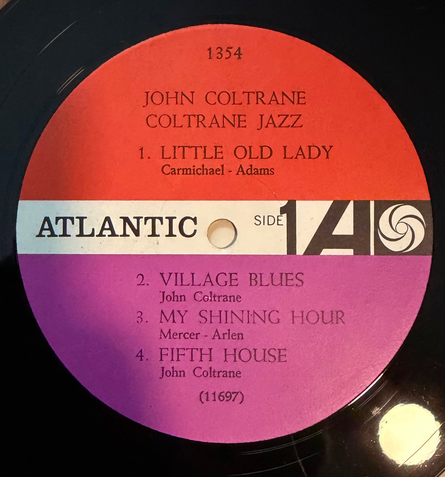 John Coltrane - Coltrane Jazz 1st Press 1961 Atlantic Mono Plum Label