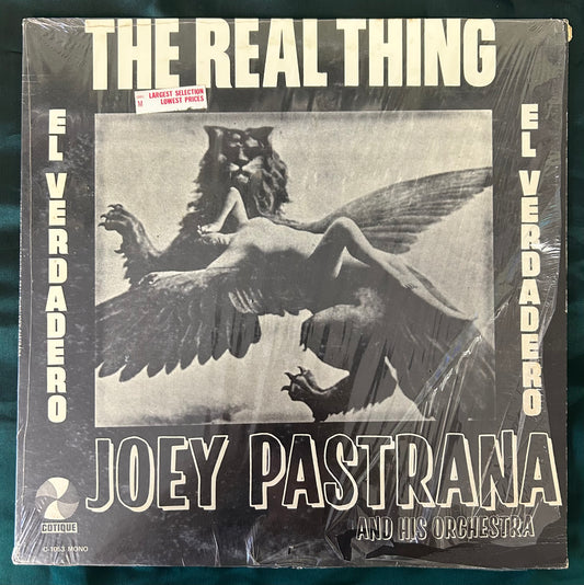 Joey Pastrana - The Real Thing 1st Mono Press 1970 Cotique Latin Soul / Boogaloo