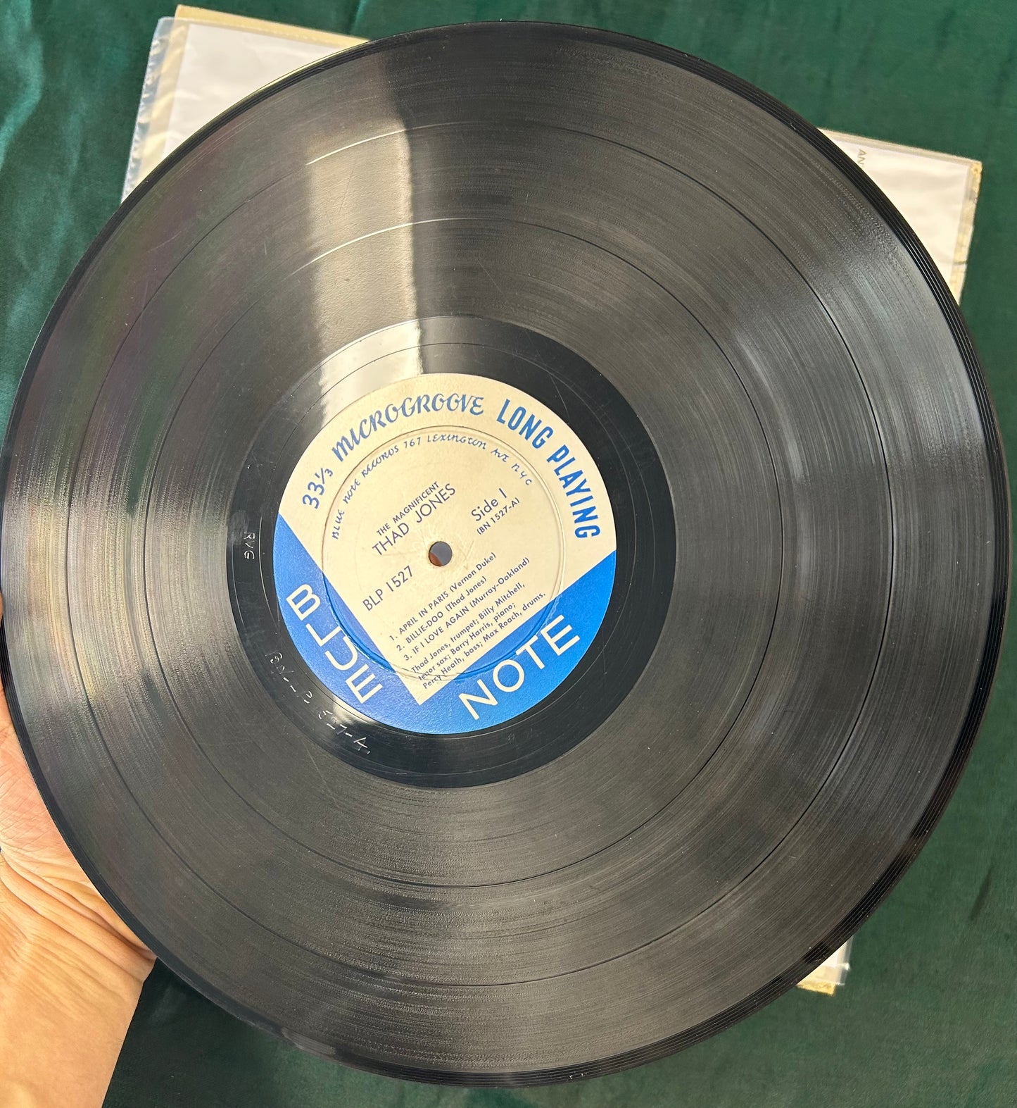 Thad Jones - The Magnificent Thad Jones 1st Mono Press Blue Note 1956 Lexington Ave