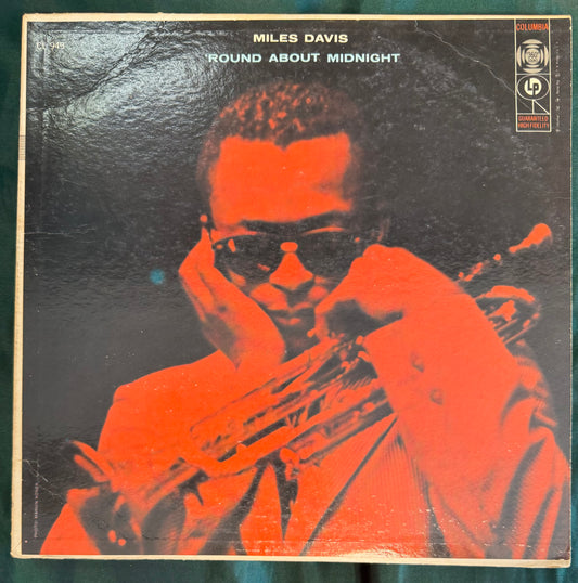 Miles Davis - ‘Round About Midnight 1st Press 1957 Mono 6-Eye Columbia -1A