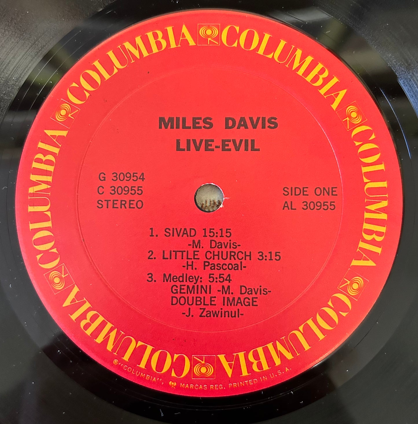 Miles Davis - Live Evil 1st Press 1971 Columbia