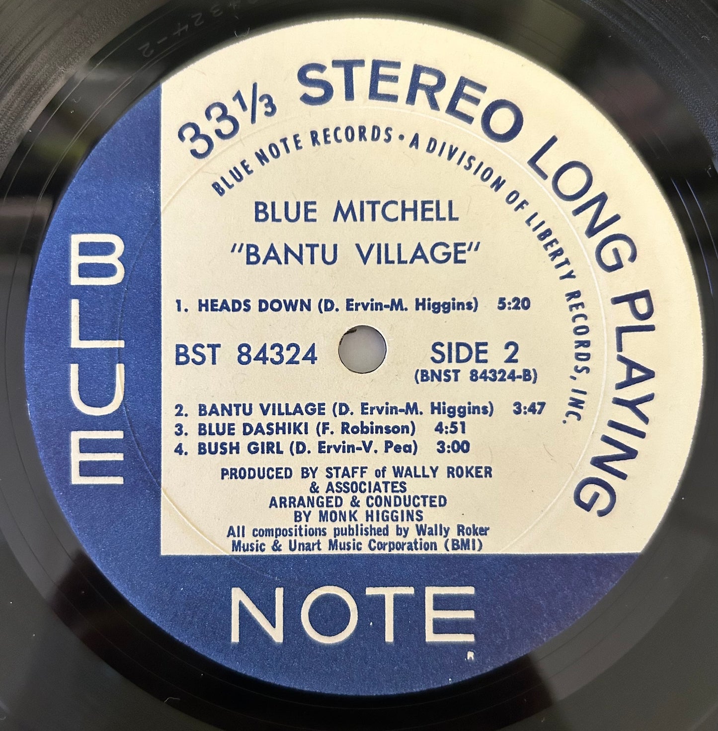 Blue Mitchell - Bantu Village 1st Press 1969 Blue Note Jazz-Funk