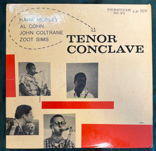 Hank Mobley / Cohn / Coltrane / Sims - Tenor Conclave 1st Press 1957 Prestige 50th St. Fireworks.