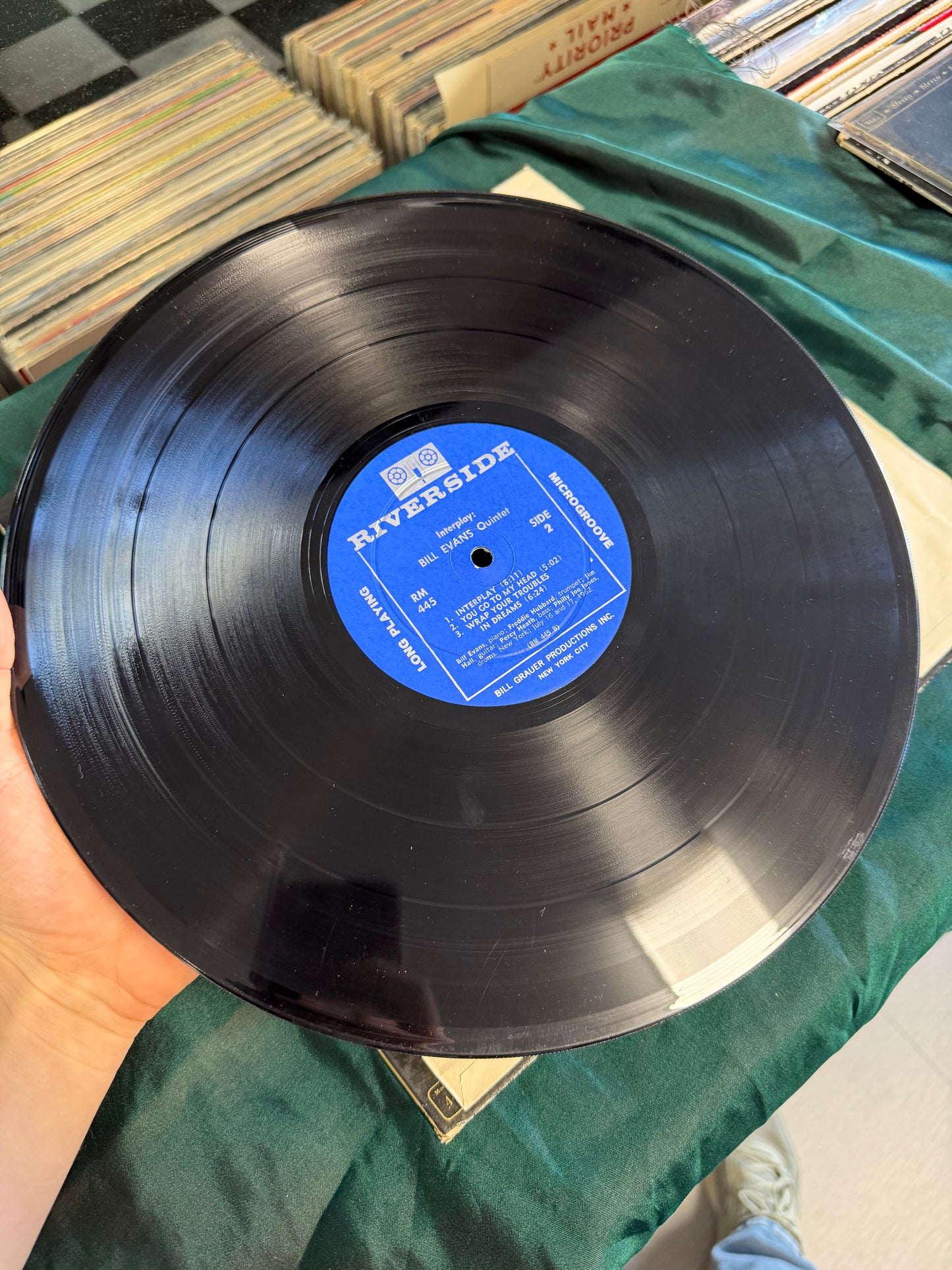 Bill Evans - Interplay 1st Press Mono Riverside 1962