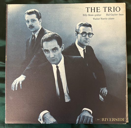 The Trio - Billy Bean - Hal Gaylor - Walter Norris Riverside 1st Press Mono 1961