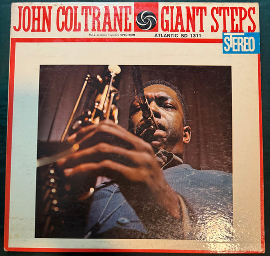 John Coltrane - Giant Steps 1961 Stereo Press Atlantic Blue/Green