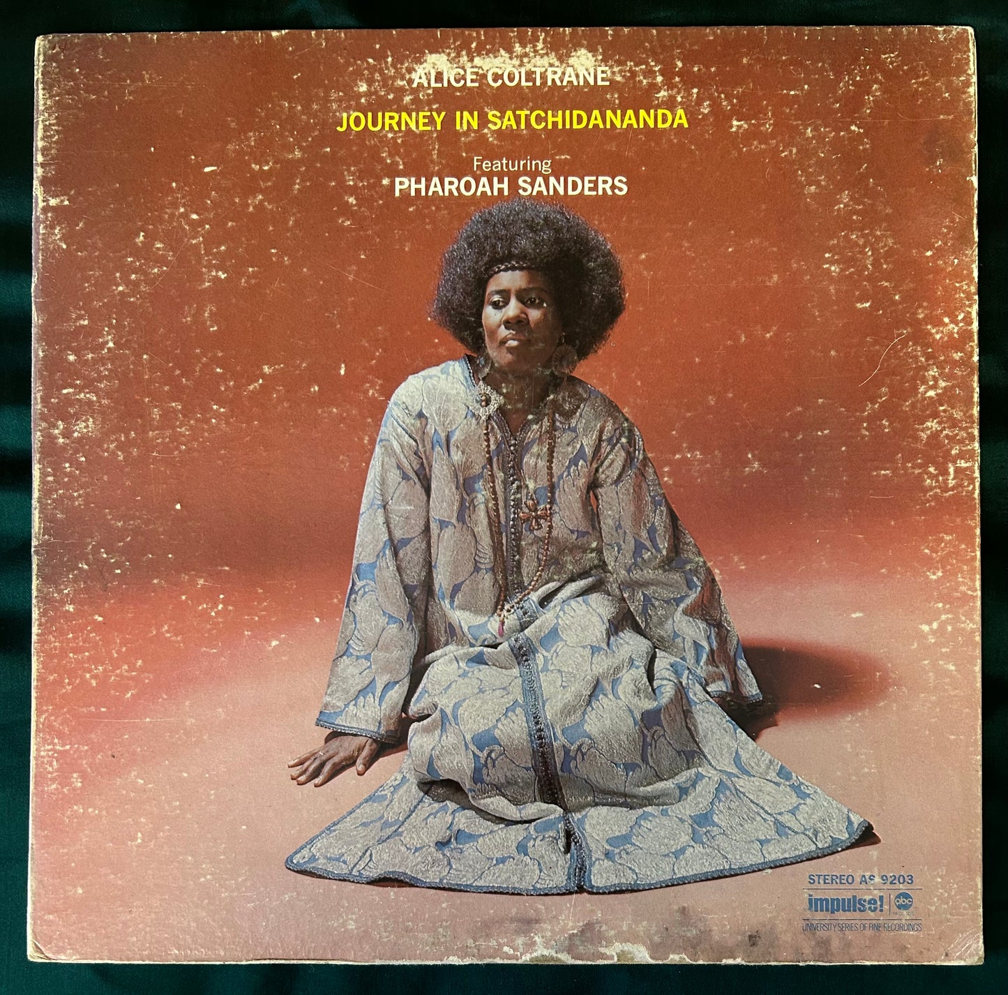 Alice Coltrane - Journey In Satchidananda 1st Press 1971 Impulse Spiritual Jazz