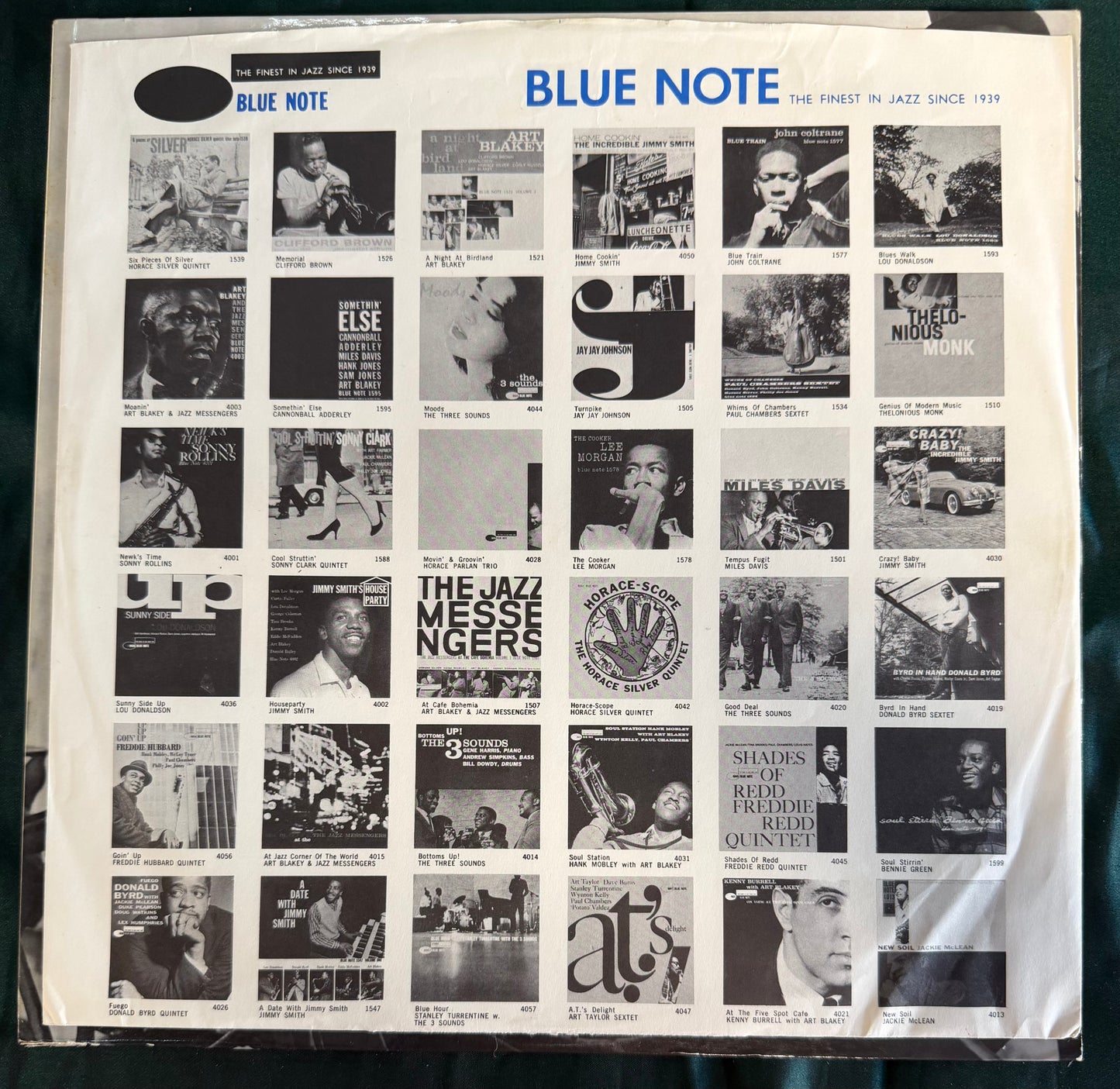 Dexter Gordon - Doin' Alright 2nd Mono Press Blue Note 1963 NY Label