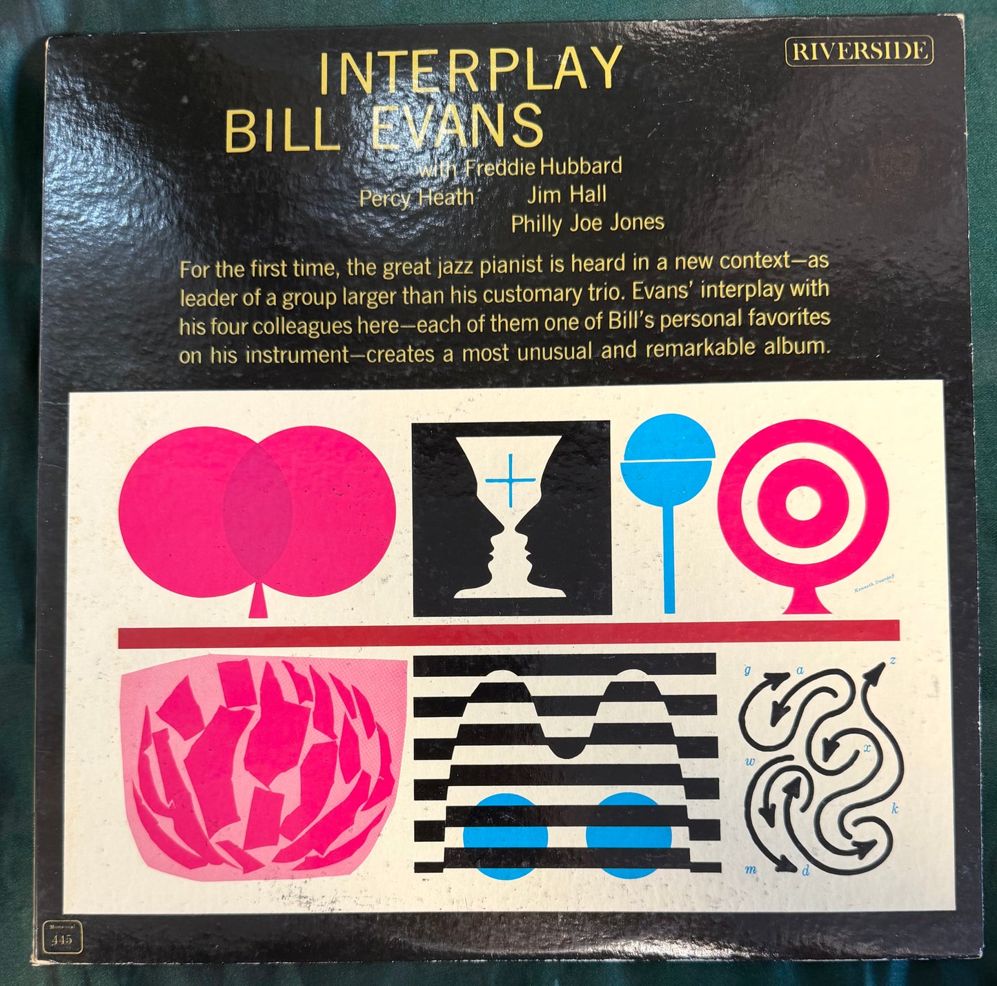 Bill Evans - Interplay 1st Press Mono Riverside 1962