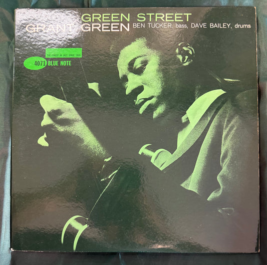 Grant Green - Green Street 1st Mono Press 1961 Non-DG Blue Note NY Label