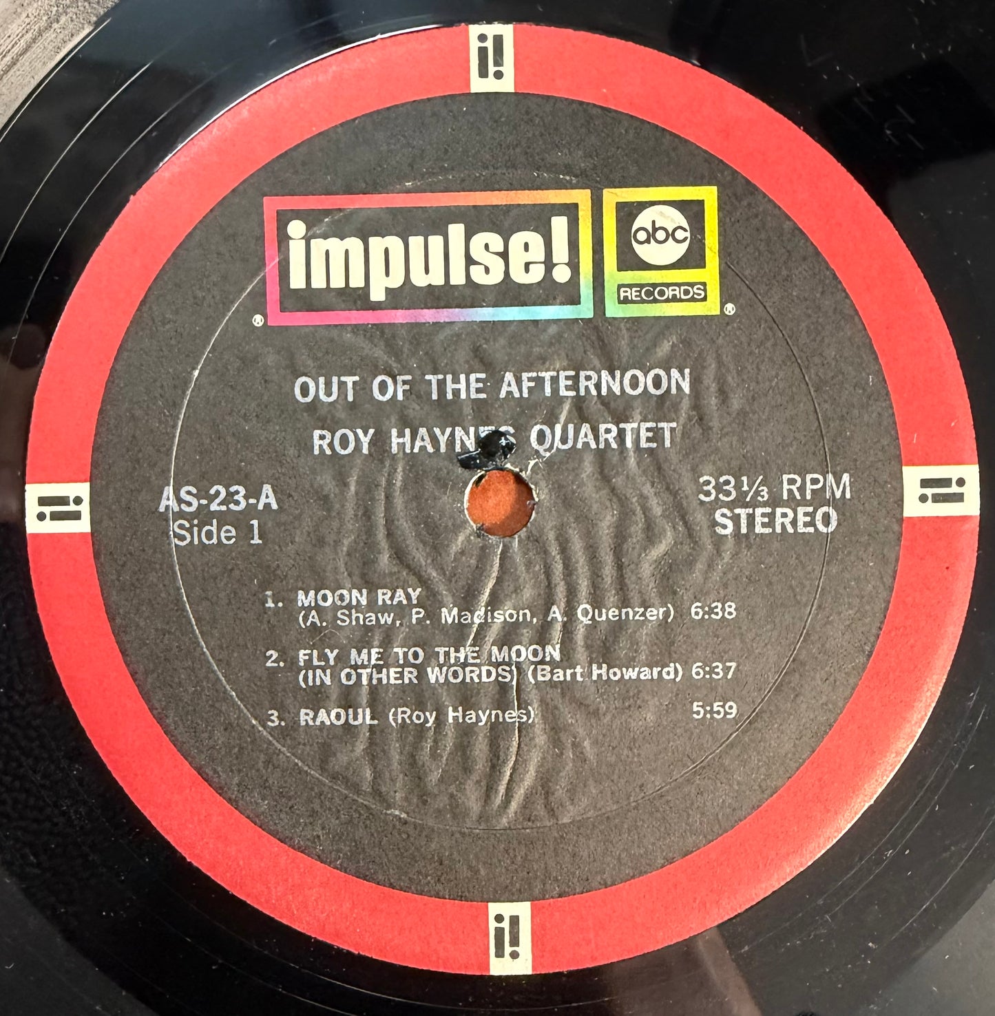 Roy Haynes - Out Of The Afternoon 1972 Press Impulse