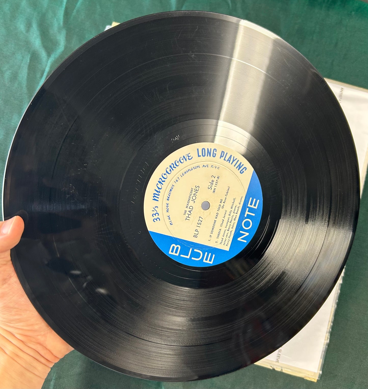 Thad Jones - The Magnificent Thad Jones 1st Mono Press Blue Note 1956 Lexington Ave