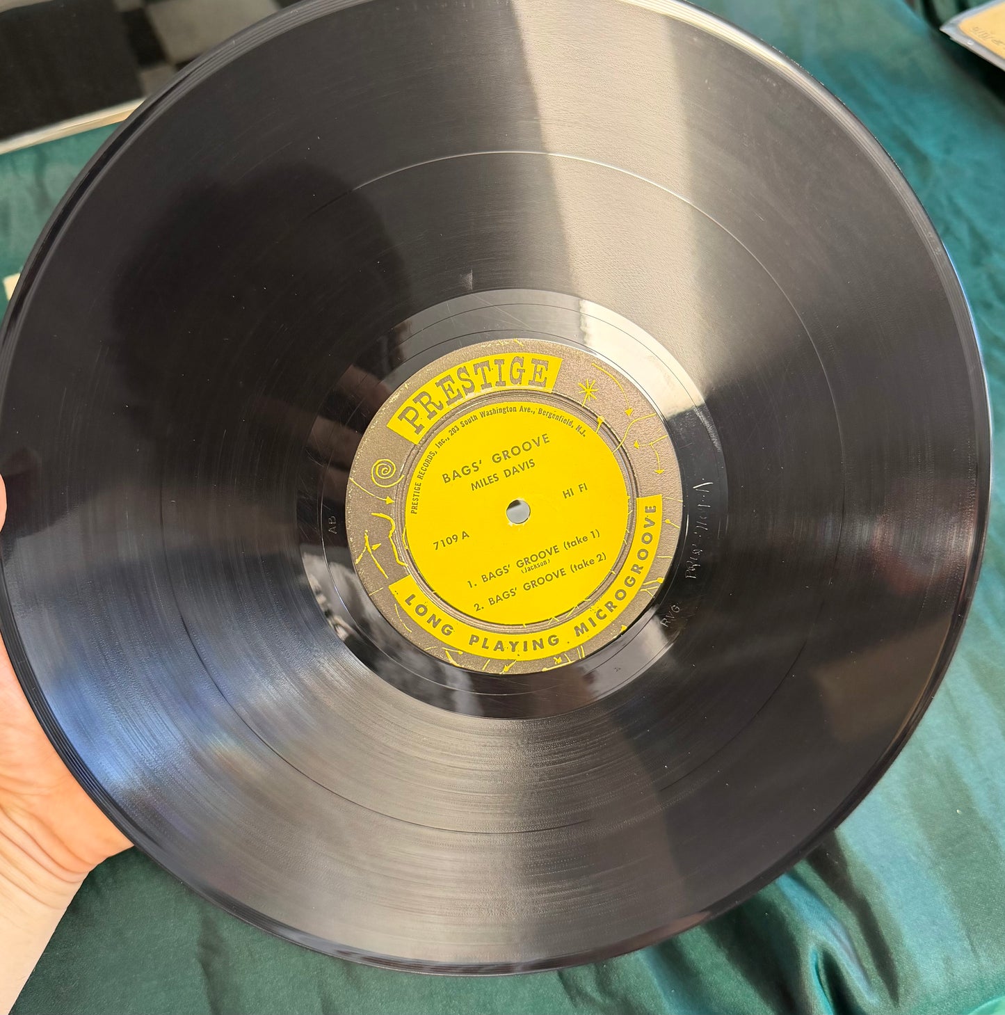 Miles Davis - Bag’s Groove 2nd Press 1958 Prestige Bergenfield Prestige