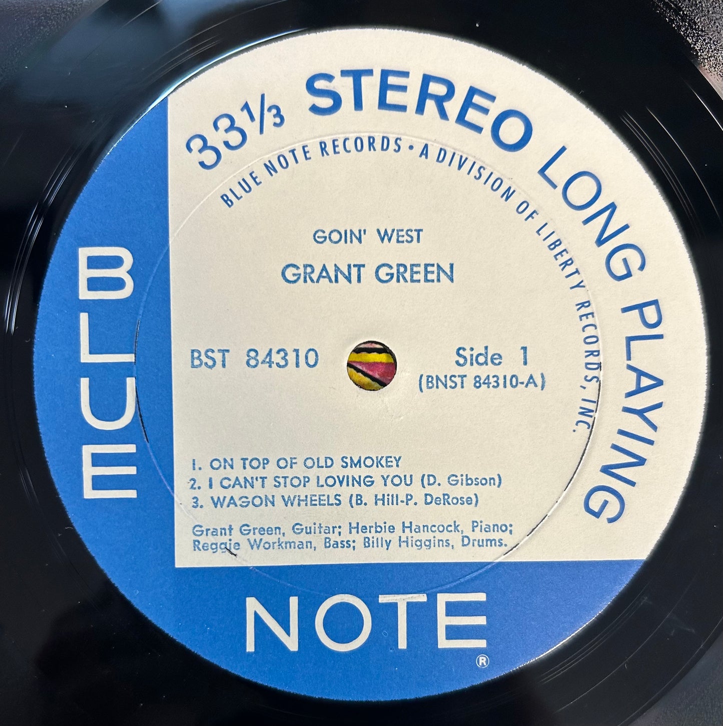 Grant Green - Goin’ West 1st Press 1969 Blue Note Liberty Van Gelder