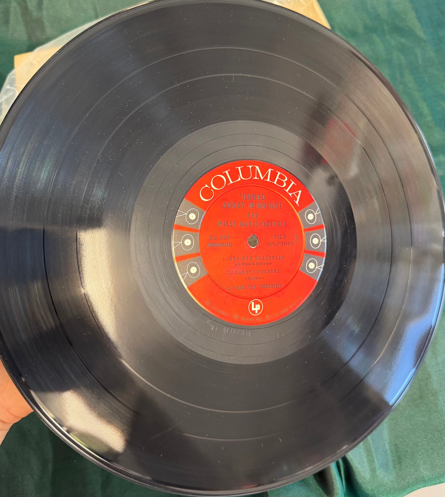 Miles Davis - ‘Round About Midnight 1st Press 1957 Mono 6-Eye Columbia -1A