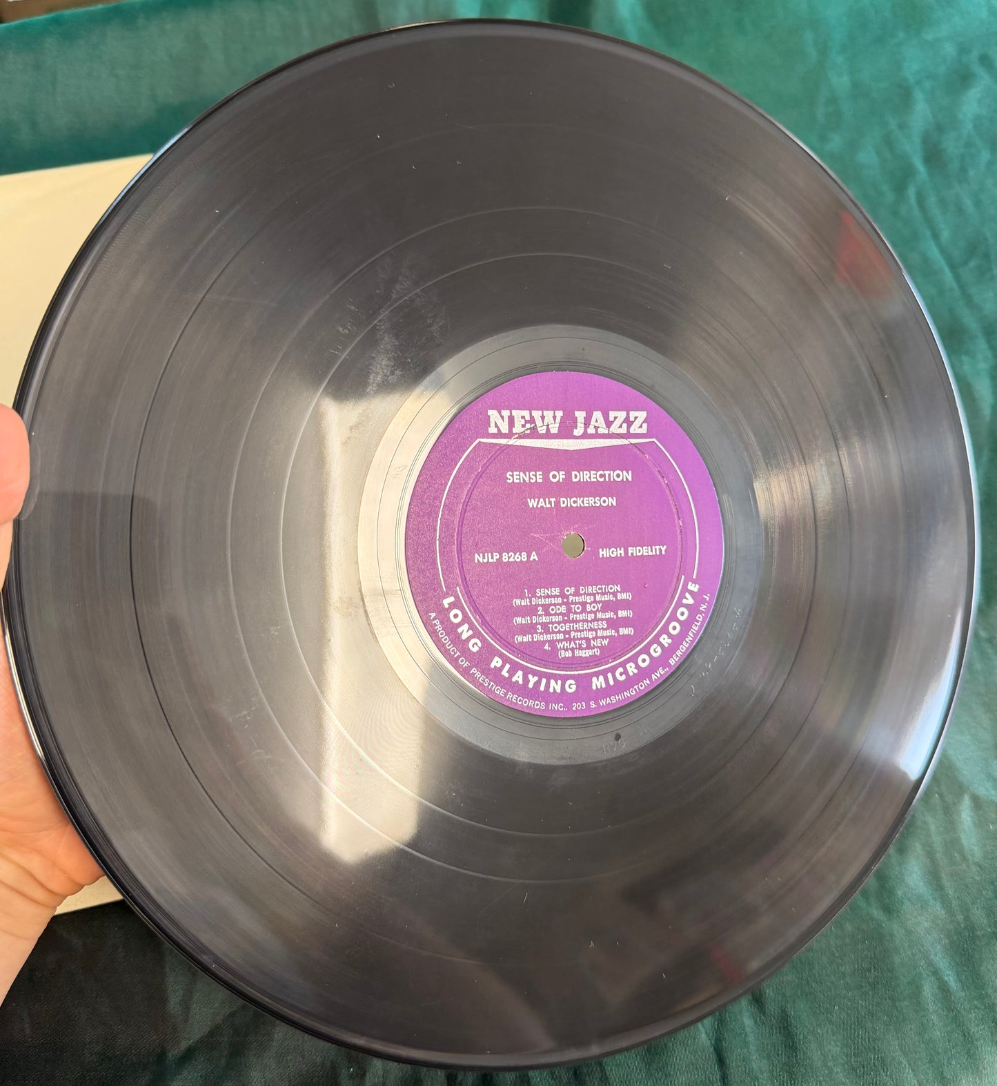 Walt Dickerson - A Sense Of Direction 1st Press 1961 Mono New Jazz
