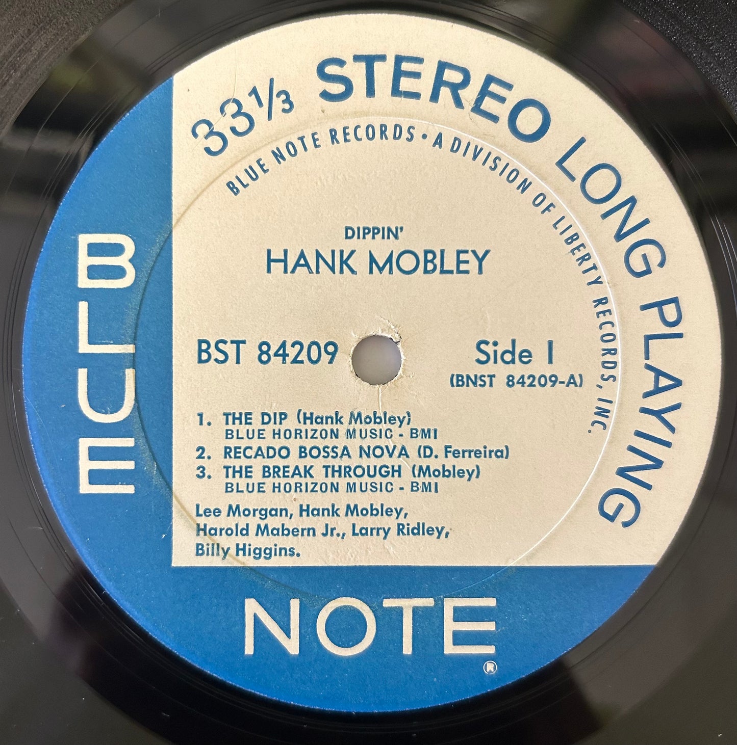 Hank Mobley - Dippin' 2nd Press 1966 Liberty Label Blue note