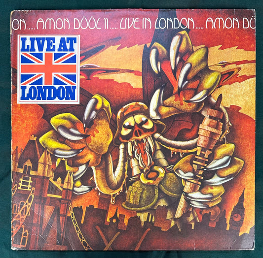 Amon Duul II - Live In London 1st Press Germany 1974 UA Krautrock