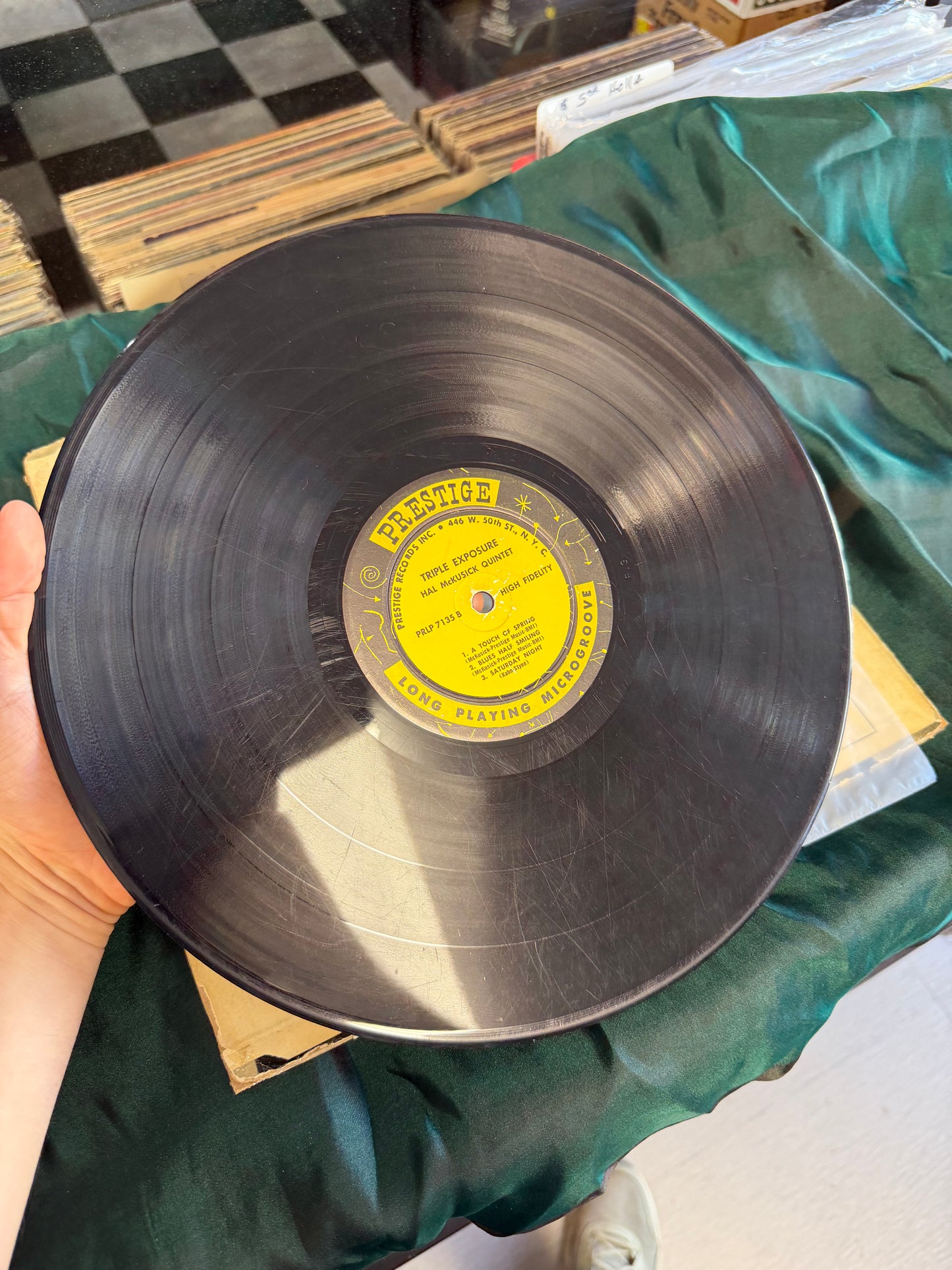 Hal McKusick - Triple Exposure 1st Mono Press 1957 Prestige (Starter Copy)